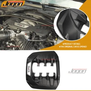 Cubierta de embellecedor del capó del motor delantero carbono real para Ford Mustang 5,0 L S650 GT 2024 25+ - Imagen 1 de 12