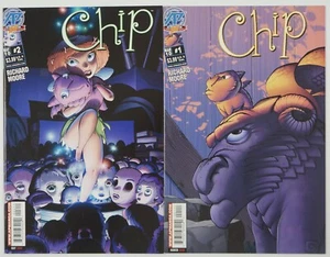 Chip #1-2 VF/NM complete series - Richard Moore - Antarctic Press comics set lot - Picture 1 of 1