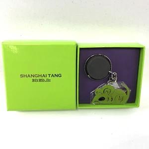 New Shanghai Tang Mens Womens Clothing Accessories, Green Mouse Keychain - Picture 1 of 6
