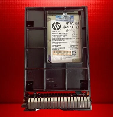 HP 300GB 15K 6G SAS 3.5" Server HDD w/ Caddy EH0300JEDHC 759202-001 - Image 1 of 2