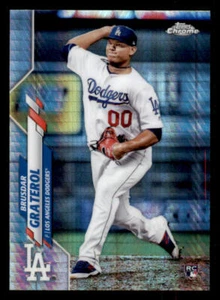 2020 Topps Chrome Prism Refractors #91 Brusdar Graterol - Picture 1 of 2