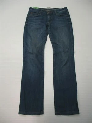 Pantalones de mezclilla para mujer HUDSON talla 26 tiro bajo lavado medio azul calce ajustado Foto 1 de 4