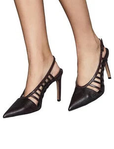 Reiss Daphne Pumps Damen Pomegrante Größe EUR 38 *REFSSS329 UVP 175£ - Bild 1 von 14