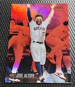 2021 Jose Altuve Astros 2/5 Topps Stadium Club Red Parallel #176 - Picture 1 of 3