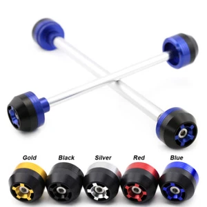 Protector deslizante de choque de horquilla de eje delantero trasero para SUZUKI GSX1300R HAYABUSA B-KING - Imagen 1 de 21