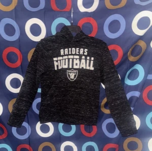 Outerstuff NFL Youth Boys Las Vegas Raiders Primary Logo NFL Hoodie size medium - Picture 1 of 3