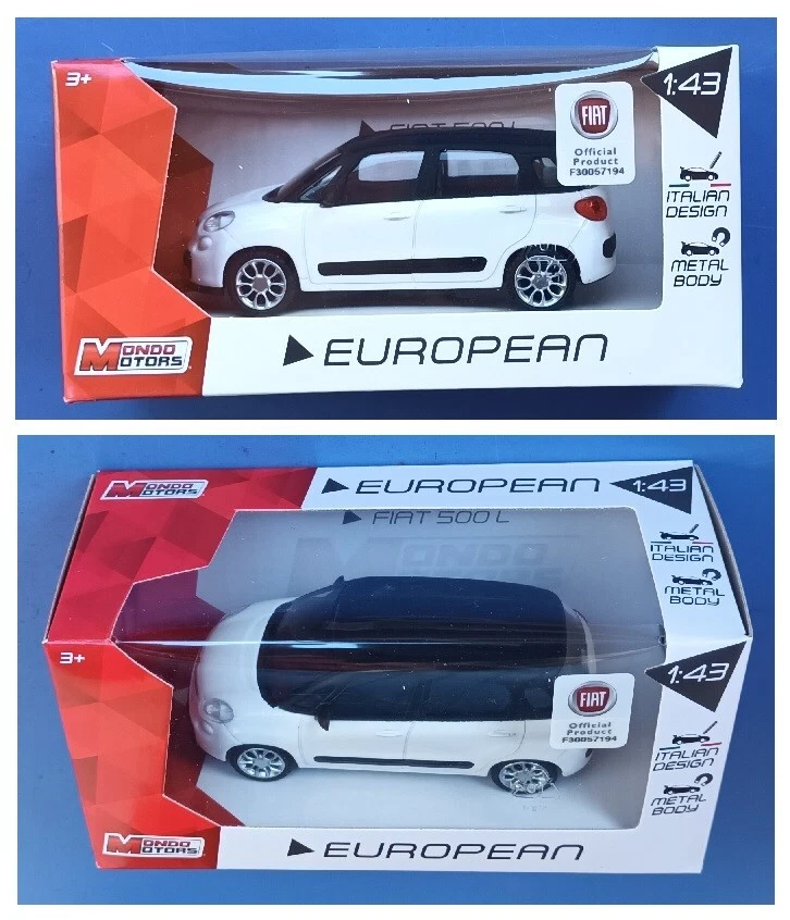 Fiat nuova 500 L 500L modellismo 1:43 Mondo Motors European metal body - Immagine 1 di 1