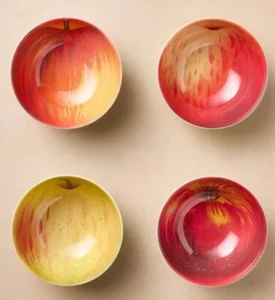 John Derian Target 4 Pk Melamina Manzana Postre Comedor Cuencos 12oz 2024 NUEVO - Imagen 1 de 5