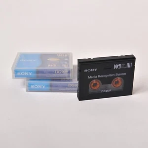 3 Tapes - Sony Data Cartridge / Tape - DG90P - 90m(295 feet) - 2GB - Photo 1/6