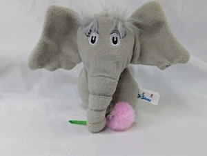 Manhattan Toys Dr Seuss Horton Elephant Mini Puppet 5 Inch 2008 Stuffed Animal - Picture 1 of 7