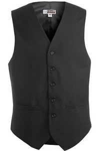 Men's High-Button Wool Blend Vest - Picture 1 of 4