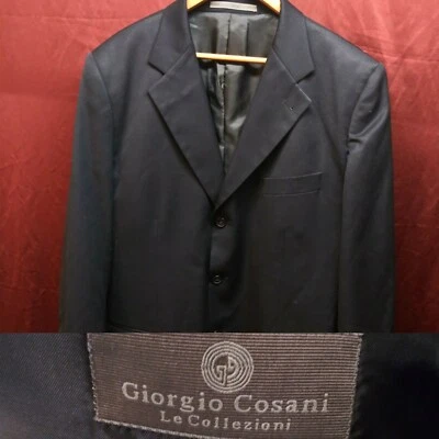 Blazer Giorgio Cosani Azul Marino Super 100's 100% Lana con defectos Foto 1 de 4