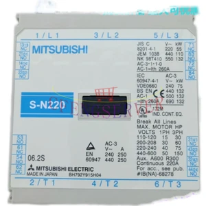 1PCS NEW IN BOX Mitsubishi S-N220 AC110V AC Contactor - Picture 1 of 1