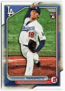 2024 Yoshinobu Yamamoto Bowman Novato - Los Angeles Dodgers - Imagen 1 de 2
