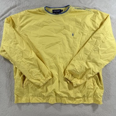 Мужская ветровка Polo Golf Ralph Lauren с сетчатой подкладкой на шее сбоку на молнии размер XL - Изображение 1 из 4