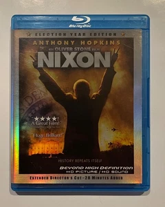 Nixon (2 Disc Blu Ray) Anthony Hopkins Oliver Stone OOP LIKE NEW - Picture 1 of 4