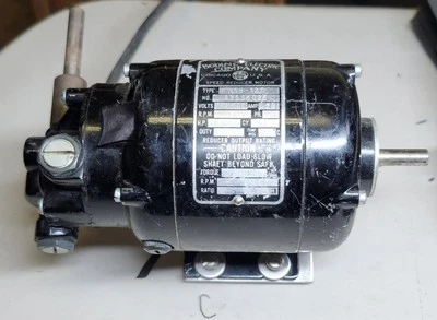 Working NSH-12R Bodine Electric Company Speed Reducer Motor  - Image 1 of 4