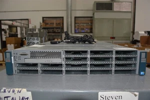 CISCO R210-2121605W V02 ucs c210 m2 2.5x16 Server 2*XEON E5649 128GB SEE NOTES - Picture 1 of 7