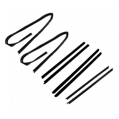 Weatherstrip Seals Kit for Black Trim for 82-93 S10 Pickup Truck S15 Sonoma - Image 1 of 4