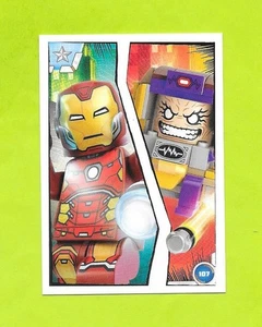 Carte Lego Avengers - 2023 - N°107 - Iron Man contre Modok - Picture 1 of 2