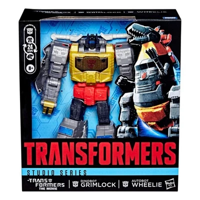 HASBRO TRANSFORMERS STUDIO SERIES DINOBOT GRIMLOCK E AUTOBOT WHEELIE - Immagine 1 di 4