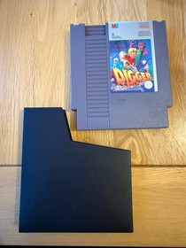 Nintendo NES Digger Legend of the Lost City Pal MB custodia carrello originale