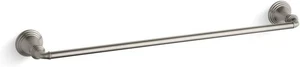KOHLER K-10551-BN Devonshire Asciugamano da Bagno 24 Pollici 24 Pollici, Nichel Spazzolato - Foto 1 di 3