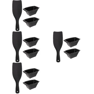  4 Sets Strähnenbrett Friseurset Haarfärbemittel Kit Haarfärbungsschale - Bild 1 von 4