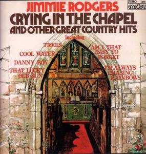 Jimmie Rodgers Crying In the Chapel and Other Great Country Hits LP vinyl UK - Picture 1 of 3