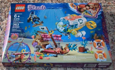 Lego Friends Dolphins Rescue Mission 41378. Nuevo en caja precintada. Figura delfín Foto 1 de 4
