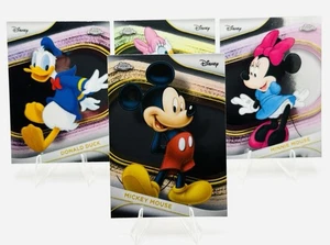 MICKEY MOUSE, MINNIE, DONALD DUCK, DAISY - 2025 Topps Chrome DISNEY - ALL 4 - Picture 1 of 9