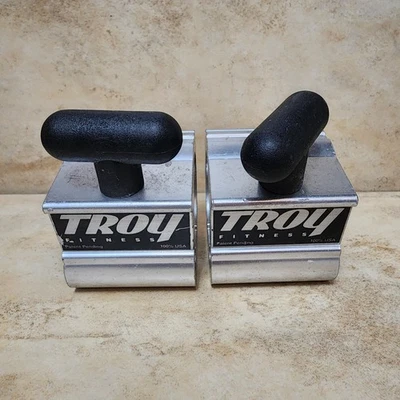 2 collares vintage de barra olímpica troy levantamiento de pesas  Foto 1 de 4