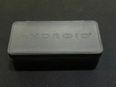 Android Aragon Leather Storage Display Presentation Travel Case 3 Watch Box - Image 1 of 4