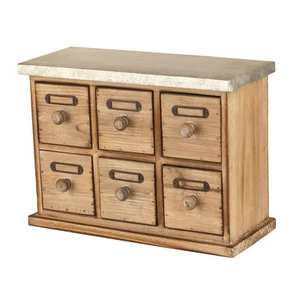 French zinc top kitchen storage box - Picture 1 of 1