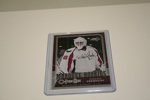 Simeon Varlamov  2008-09 O-Pee-Chee # 800 Marquee Rookies 