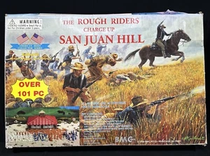 The Rough Riders, Charge up San Juan Hill, over 101 pcs, Playset, - Picture 1 of 22