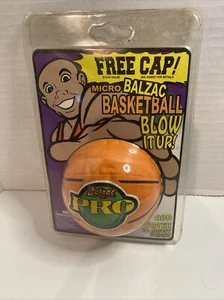 Vintage NIB 1997 Micro Balzac Basketball Blow It Up. Vintage 90’s Toy - Picture 1 of 9