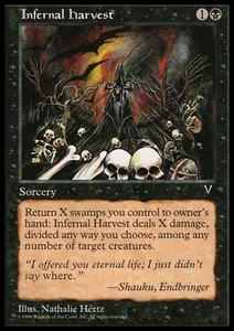 MTG: Infernal Harvest -Visions - Magic Card - Picture 1 of 2
