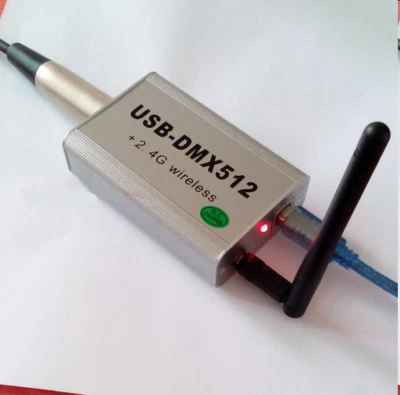 Console 2.4G Wireless USB-DMX512 Controllo Simulazione 3D Luce LED Controller PAR! - Immagine 1 di 4