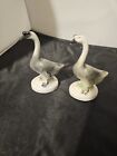 Vintage Erphila Goose Figurine Lot Of 2 Duck Bird