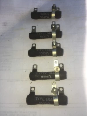 IRC Adjustable Resisters  1000 Ohms 10 Watts Brand New Quantity Of (5) - Image 1 of 4