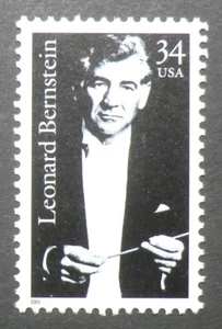 LEONARD BERNSTEIN  US Memorial Stamp  #3521 - Picture 1 of 1