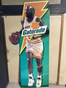 Novelty Nba Michael Jordan Gatorade Life Size Panel Slam Dunk - Picture 1 of 3