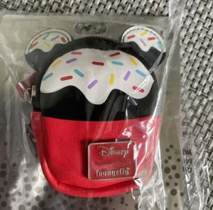 Disney Parks Loungefly Minnie Ice Cream mit Sprinkle Rucksack für NuiMOs Plüsch Neu - Bild 1 von 2