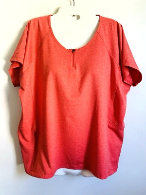 Nuevo con etiquetas Orvis Passport Mujer XL Ropa Activa Top Naranja UPF 40 Sunguard Secado Rápido Foto 1 de 4