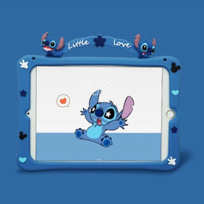 Stitch Portable Silica Gel Soft Add Lanyard Bracket TabletCase For Apple iPad 56 - Image 1 of 4