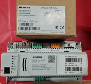 SIEMENS PXC3.E75A-200A AUTOMATION STATION S55376-179 - Picture 1 of 3