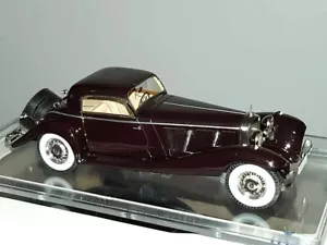 EMC 1935 MERCEDES 500K ROADSTER COUPE CARACCIOLA 1/43 Pivtorak Vertex Handmade - Picture 1 of 5