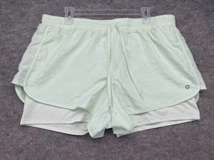 Pantaloncini RBX Donna XL Extra Large Verde Palestra Atletica Pull On Elasticizzati Corsa - Foto 1 di 9