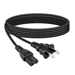 AC Power Cord Cable For Vizio M657-G0 M658-G1 M65-C1 M65-D0 M65-E0 M65-F0 LED TV - Picture 1 of 3